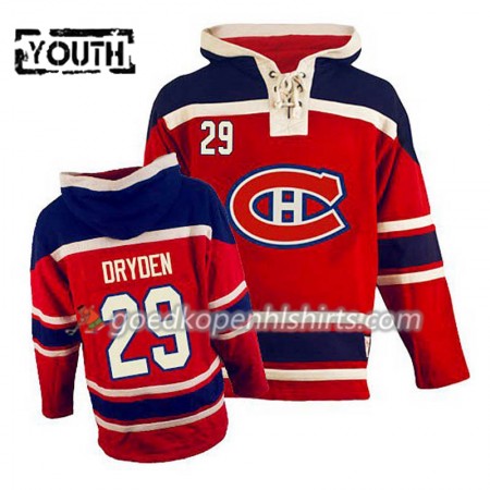 Montreal Canadiens Ken Dryden 29 Rood Hoodie Sawyer - Kinderen